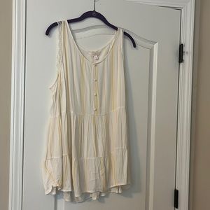Lauren Conrad sleeveless blouse